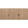 ΠΑΤΑΡΙ 3ΦΥΛΛΗΣ ΝΤΟΥΛΑΠΑΣ CARLY HM385.02 ΣΕ ΧΡΩΜΑ SONAMA 150X55Χ60Υεκ.