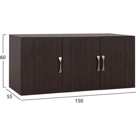 ΠΑΤΑΡΙ 3ΦΥΛΛΗΣ ΝΤΟΥΛΑΠΑΣ CARLY HM385.01 ΣΕ ΧΡΩΜΑ ZEBRANO 150X55X60Υεκ.