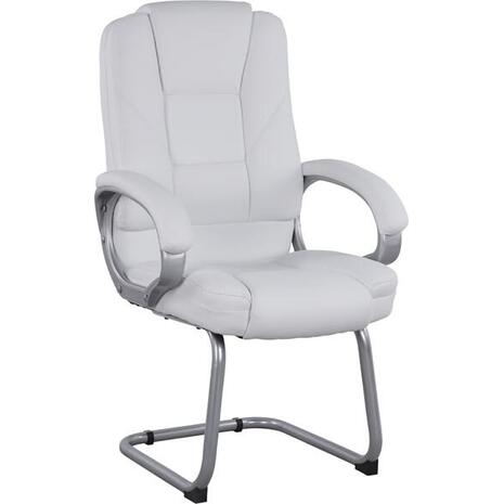 ΚΑΡΕΚΛΑ ΕΠΙΣΚΕΠΤΗ JAYA HM1144.02 PU ΛΕΥΚΟ 63x67x112Υεκ