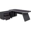 ΓΡΑΦΕΙΟ ΕΠΑΓΓΕΛΜΑΤΙΚΟ ΑΡΙΣΤΕΡΗ ΓΩΝΙΑ ROSEWOOD HM2084L 220X180X76Υεκ.