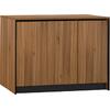 ΝΤΟΥΛΑΠΙ ΓΡΑΦΕΙΟΥ SUPREME HM2357 ΜΕΛΑΜΙΝΗ ΣΕ HONEY OAK & ΓΚΡΙ 120x40x80Υεκ.