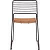 ΚΑΡΕΚΛΑ ΜΕΤΑΛΛΙΚΗ ALLEGRA HM5694 ΜΕ WICKER ΜΠΕΖ 51x54x83Υ εκ.