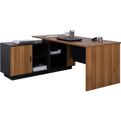 ΕΠΑΓΓΕΛΜΑΤΙΚΟ ΓΡΑΦΕΙΟ SUPREME HM2363 ΓΩΝΙΑ ΑΝΑΣΤΡΕΨΙΜΗ 160x140x75Υ εκ.