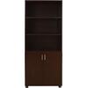 ΒΙΒΛΙΟΘΗΚΗ ΓΡΑΦΕΙΟΥ VANCE ΕΠΑΓΓΕΛΜΑΤΙΚΗ WENGE HM2055.12 80Χ40Χ190Υ εκ.