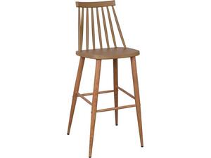 ΣΚΑΜΠΟ ΜΠΑΡ HM8459.25 VANESSA ΣΕ ΚΑΠΟΥΤΣΙΝΟ ΧΡΩΜΑ 43x49x107Υ εκ. (σετ 2 τεμαχίων)