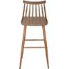 ΣΚΑΜΠΟ ΜΠΑΡ HM8459.25 VANESSA ΣΕ ΚΑΠΟΥΤΣΙΝΟ ΧΡΩΜΑ 43x49x107Υ εκ. (σετ 2 τεμαχίων)