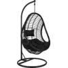 ΚΡΕΜΑΣΤΗ ΠΟΛΥΘΡΟΝΑ ΦΩΛΙΑ CALLIE HM5541.02 ΜΕ ΜΑΥΡΟ WICKER & ΜΑΞΙΛΑΡΙΑ Φ105Χ195Υ εκ.