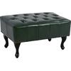 ΤΑΜΠΟΥΡΕ ΥΠΟΠΟΔΙΟ T.CHESTERFIELD EMMA HM226.08 PU ΚΥΠΑΡΙΣΣΙ-ΜΑΥΡΑ ΠΟΔΙΑ 80x45x39Yεκ.