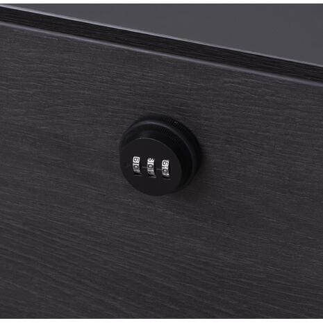 ΓΡΑΦΕΙΟ ΕΠΑΓΓΕΛΜΑΤΙΚΟ ΑΡΙΣΤΕΡΗ ΓΩΝΙΑ ROSEWOOD HM2112L 200X160X76Υ εκ.