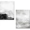 ΠΙΝΑΚΑΣ ΔΙΠΤΥΧΟ MDF BLACK & WHITE NATURE HM7203.01 60x40x2,7  εκ.