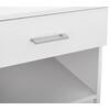 ΚΟΜΟΔΙΝΟ ΜΕ 1 ΣΥΡΤΑΡΙ LANEY ΛΕΥΚΟ HM2345.05 45x35,5x47 εκ.