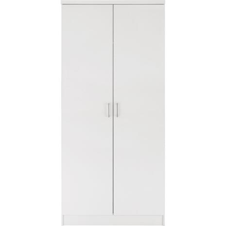ΝΤΟΥΛΑΠΑ 2ΦΥΛΛΗ JENNA ΛΕΥΚΗ HM368.05 80x43x181 εκ.