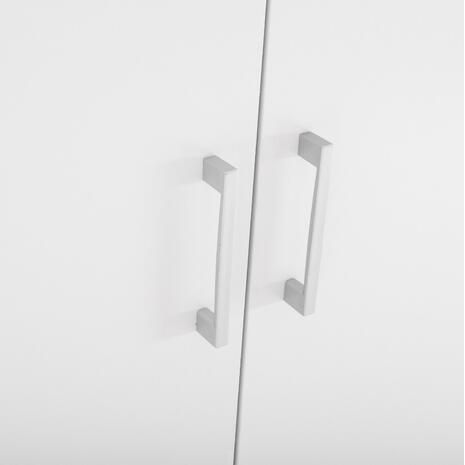 ΝΤΟΥΛΑΠΑ 3ΦΥΛΛΗ ME 2 ΣΥΡΤΑΡΙΑ CAESAR HM340.06 SONAMA - ΛΕΥΚO 89x42,5x181 εκ.