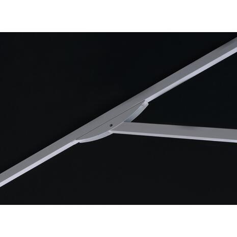 ΕΠΑΓΓΕΛΜΑΤΙΚΗ ΟΜΠΡΕΛΑ ALU ΤΗΛΕΣΚΟΠΙΚΗ HM6031.03 4x4x2,95-4Μ ΜΕ ΜΑΥΡΟ ΑΚΡΥΛΙΚΟ ΠΑΝΙ