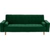 ΚΑΝΑΠΕΣ ΚΡΕΒΑΤΙ SALVADOR HM3150.13 ΒΕΛΟΥΔΟ ΚΥΠΑΡΙΣΣΙ 223X90X80Y εκ.