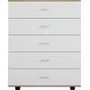 ΣΥΡΤΑΡΙΕΡΑ ΜΕΛΑΜΙΝΗΣ THORG HM8995.04- 5 ΣΥΡΤΑΡΙΑ ΣΕ SONAMA-ΛΕΥΚΟ 80Χ40Χ100Yεκ.