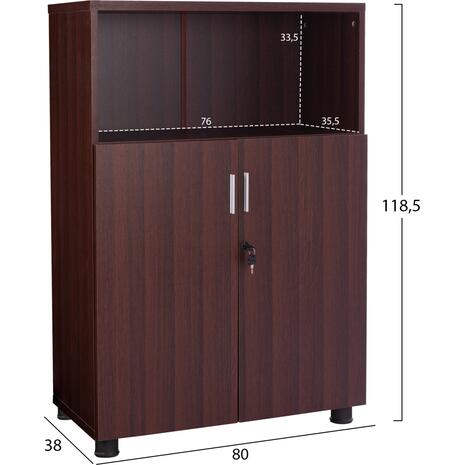 ΝΤΟΥΛΑΠΙ ΓΡΑΦΕΙΟΥ VALORA ΕΠΑΓΓΕΛΜΑΤΙΚΟ HM2058.12 WENGE 80x38x118,5