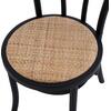 ΚΑΡΕΚΛΑ MONTREAL ΤΥΠΟΥ ΒΙΕΝΝΗΣ HM8914.02 ΑΠΟ ΞΥΛΟ ΟΞΙΑΣ ΣΕ ΧΡΩΜΑ ΜΑΥΡΟ 40x40x87Υ εκ. (Διάφορα χρώματα)