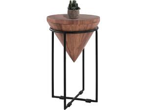 ΤΡΑΠΕΖΙ ΒΟΗΘΗΤΙΚΟ ZELIE HM8217.11 ΑΠΟ ΜΑΣΙΦ ΚΟΡΜΟ ΑΚΑΚΙΑΣ Φ31X53Υ εκ.