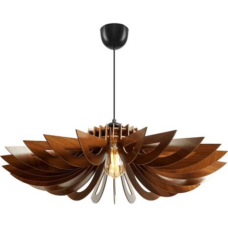 ΦΩΤΙΣΤΙΚΟ ΟΡΟΦΗΣ ΚΡΕΜΑΣΤΟ HM7349.01 MDF ΚΑΡΥΔΙ Φ52x45Υεκ.