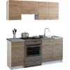 ΣΥΝΘΕΣΗ ΚΟΥΖΙΝΑΣ MAURICE ΜΕΛΑΜΙΝΗ SONAMA-ΛΕΥΚΟ HM2441 180x29,2-46εκ.