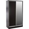 ΝΤΟΥΛΑΠΑ ΔΙΦΥΛΛΗ ΣΥΡΟΜΕΝΗ ΜΕ ΚΑΘΡΕΠΤΗ ADLER HM2460.02 ΜΕΛΑΜΙΝΗ WENGE 120x60x220Y