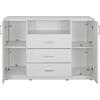 ΜΠΟΥΦΕΣ ADLER HM2430.03 ΜΕΛΑΜΙΝΗ ΛΕΥΚΗ 120X45X85Yεκ