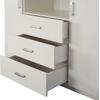 ΜΠΟΥΦΕΣ ADLER HM2430.03 ΜΕΛΑΜΙΝΗ ΛΕΥΚΗ 120X45X85Yεκ