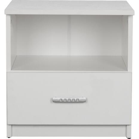 ΚΟΜΟΔΙΝΟ ΜΕ ΣΥΡΤΑΡΙ ADLER HM2431.03 ΜΕΛΑΜΙΝΗ ΛΕΥΚΗ 45x40x48Υεκ.
