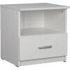 ΚΟΜΟΔΙΝΟ ΜΕ ΣΥΡΤΑΡΙ ADLER HM2431.03 ΜΕΛΑΜΙΝΗ ΛΕΥΚΗ 45x40x48Υεκ.