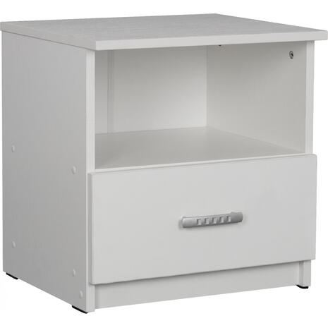 ΚΟΜΟΔΙΝΟ ΜΕ ΣΥΡΤΑΡΙ ADLER HM2431.03 ΜΕΛΑΜΙΝΗ ΛΕΥΚΗ 45x40x48Υεκ.