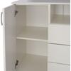 ΜΠΟΥΦΕΣ ADLER HM2430.03 ΜΕΛΑΜΙΝΗ ΛΕΥΚΗ 120X45X85Yεκ