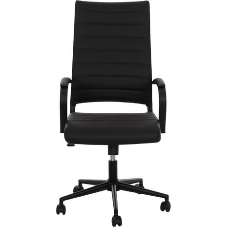 ΚΑΡΕΚΛΑ ΓΡΑΦΕΙΟΥ SUPERIOR HM1165.01 ΜΑΥΡΟ PU ΔΙΕΥΘΥΝΤH 62x71,5x113 εκ.