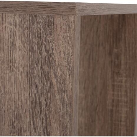 ΒΙΒΛΙΟΘΗΚΗ SHAY HM8768.02 85X22X140 ΓΚΡΙ