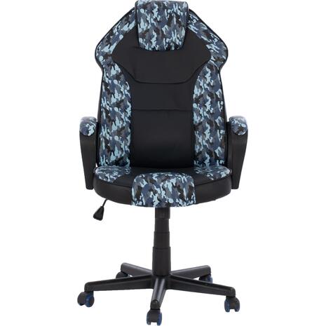 ΚΑΡΕΚΛΑ ΓΡΑΦΕΙΟΥ GAMING FANTASY HM1164.20 ΜΠΛΕ/ΜΑΥΡΟ 60x70x112 εκ.