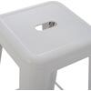 ΣΚΑΜΠΟ BAR MELITA HM8642.21 ΜΕΤΑΛΛΙΚΟ ΣΕ ΛΕΥΚΟ ΜΑΤ 43x43x78Υεκ.