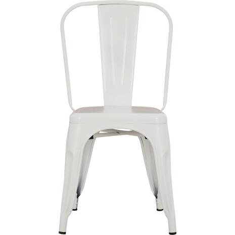 ΚΑΡΕΚΛΑ ΜΕΤΑΛΛΙΚΗ MELITA ΣΕ ΛΕΥΚΟ MAT  43x50x82Υ εκ. HM8641.21 (Λευκό)