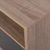 ΚΟΜΟΔΙΝΟ MALORY HM2205.04 ΜΕΛΑΜΙΝΗ SONAMA-ΓΚΡΙ 40x40x50Yεκ.