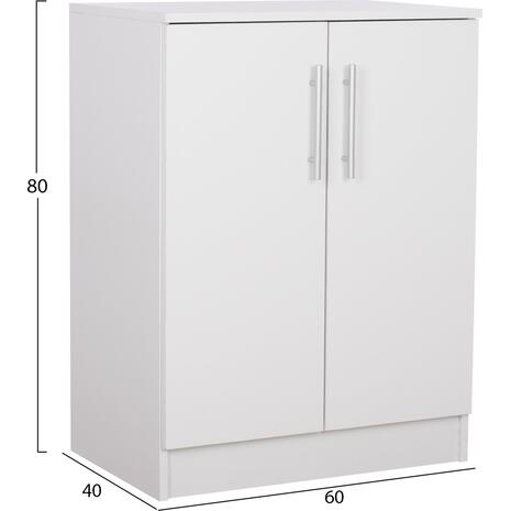 ΠΑΠΟΥΤΣΟΘΗΚΗ ΝΤΟΥΛΑΠΙ EMERIE HM2206.05 ΜΕΛΑΜΙΝΗ ΛΕΥΚΗ 60x40x80Υεκ.