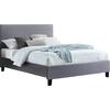 ΚΡΕΒΑΤΙ BECCA ΑΠΟ ΥΦΑΣΜΑ ΓΚΡΙ HM553.11 ΓΙΑ ΣΤΡΩΜΑ 150x200 EK. (Γκρι)