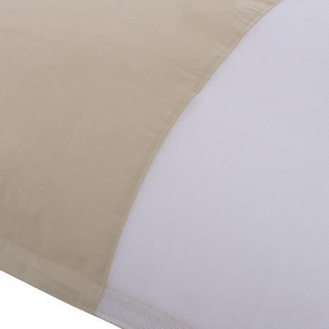 ΠΟΥΦ/ΜΑΞΙΛΑΡΑ ΘΑΛΑΣΣΗΣ ANSHU HM5808.01 ΜΠΕΖ ΜΕ UV PROTECTION 140x180 εκ.