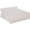 ΠΟΥΦ YAMIN 2ΑΤΟΜΩΝ ΜΕ TEXTILENE 600gr/m2 2X1 ΛΕΥΚΟ HM5773.11 140x140x40-60Υεκ.