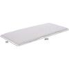 ΑΝΩΣΤΡΩΜΑ CLOUD HM641.02 90Χ200 ΛΕΥΚΟ