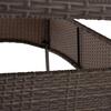 ΤΡΑΠΕΖΙ ΜΕΤΑΛΛΙΚΟ MINSK HM5507.01 WICKER ΓΚΡΙ 150x90x75Υεκ.