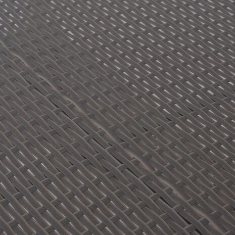 ΤΡΑΠΕΖΙ ΜΕΤΑΛΛΙΚΟ MINSK HM5507.01 WICKER ΓΚΡΙ 150x90x75Υεκ.