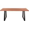 ΤΡΑΠΕΖΙ ΤΡΑΠΕΖΑΡΙΑΣ SOFIA SLIM HM8501.11 ΑΠΟ ΜΑΣΙΦ ΞΥΛΟ ΑΚΑΚΙΑΣ 200x100x77Υ εκ.