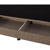 ΚΑΝΑΠΕΣ ΚΡΕΒΑΤΙ ANDRI ΤΡΙΘΕΣΙΟΣ ΚΑΦΕ HM3239.02 180x72x77Υ εκ.