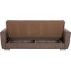 ΚΑΝΑΠΕΣ ΚΡΕΒΑΤΙ POLYA ΤΡΙΘΕΣΙΟΣ ΚΑΦΕ HM3240.02 215x80x77 εκ.