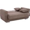 ΚΑΝΑΠΕΣ ΚΡΕΒΑΤΙ POLYA ΔΙΘΕΣΙΟΣ ΚΑΦΕ HM3241.02 153x87x77 εκ.
