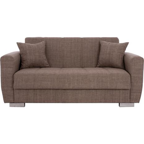 ΚΑΝΑΠΕΣ ΚΡΕΒΑΤΙ POLYA ΔΙΘΕΣΙΟΣ ΚΑΦΕ HM3241.02 153x87x77 εκ.